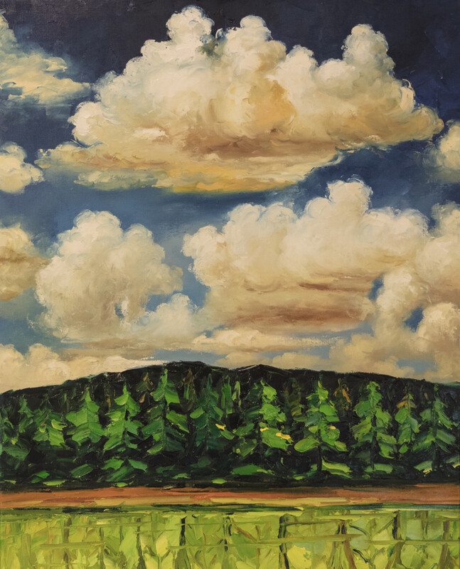 WHERE CLOUDS GROW 30&quot; x 24&quot;