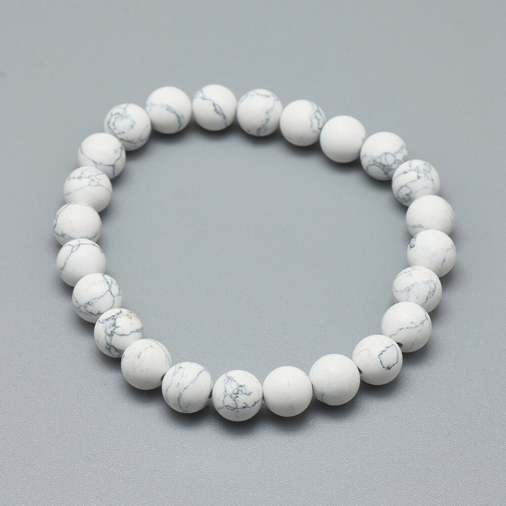 HOWLITE STRETCH BRACELET FJBZL