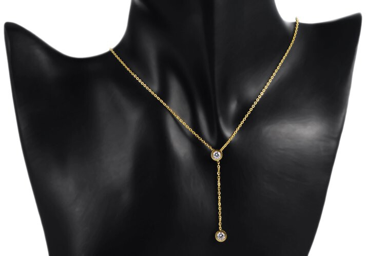 GOLD STAINLESS NECKLACE FJN31