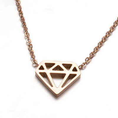 ROSE STAINLESS NECKLACE FJN87-16