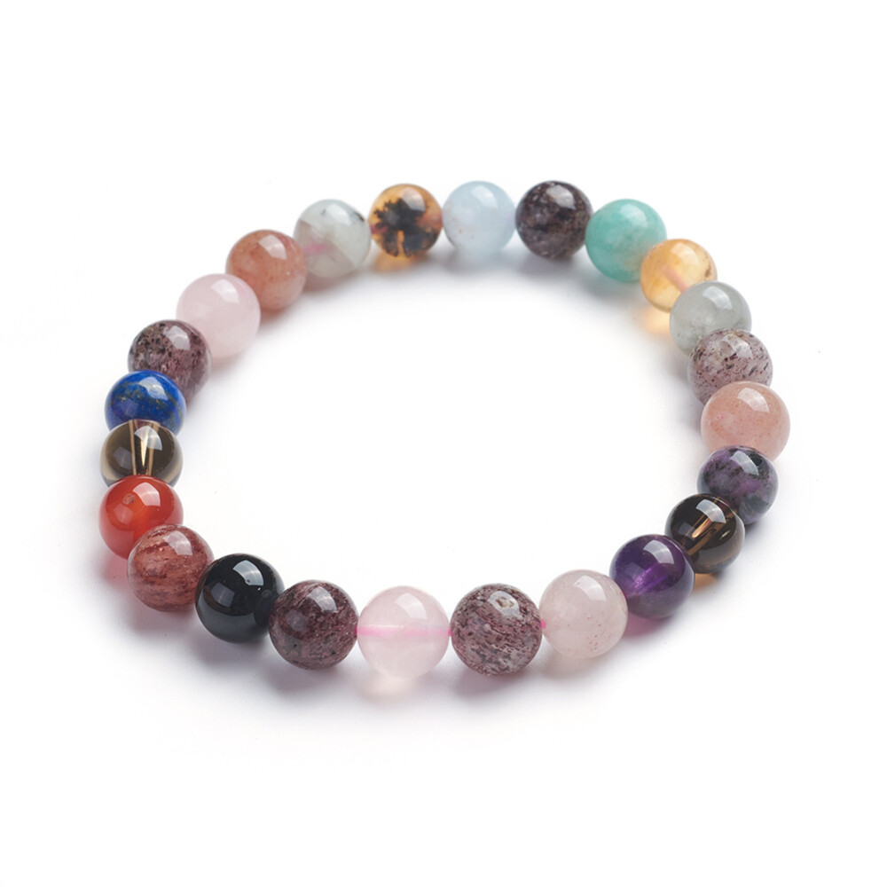 MULTI-STONES STRETCH BRACELET FJBD
