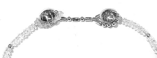 SILVER 2" BUTTON NECKLACE EXTENDER