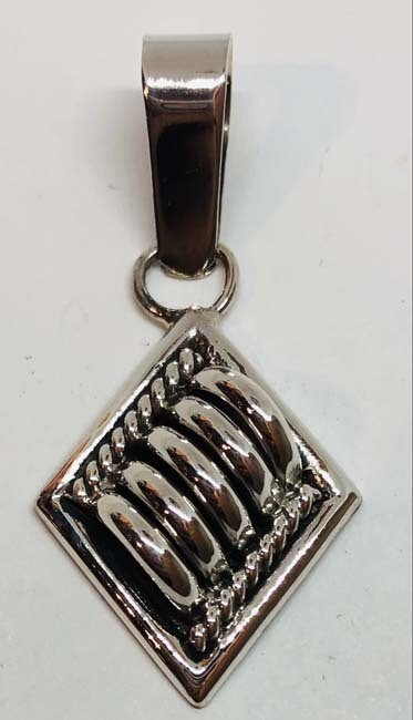 SILVER PENDANT NAVAJO - THOMAS CHARLEY