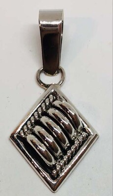 SILVER PENDANT NAVAJO - THOMAS CHARLEY SILVER PENDANT NAVAJO - THOMAS CHARLEY