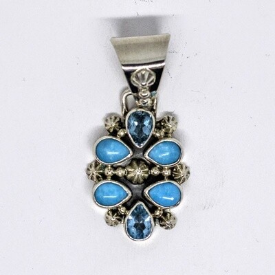 SILVER PENDANT NAVAJO - MIKE  SMITH