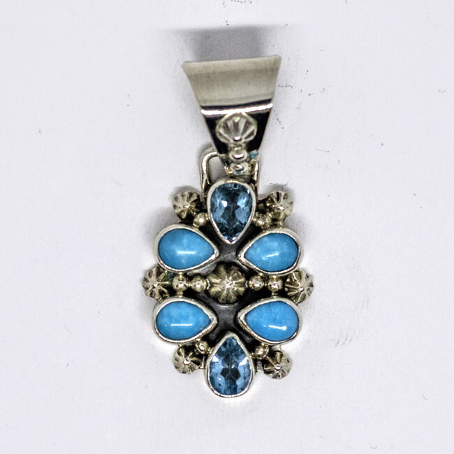 SILVER PENDANT NAVAJO - MIKE  SMITH