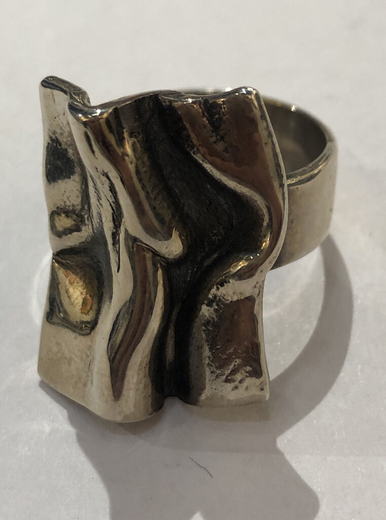 SILVER ARROYO RING-10.5