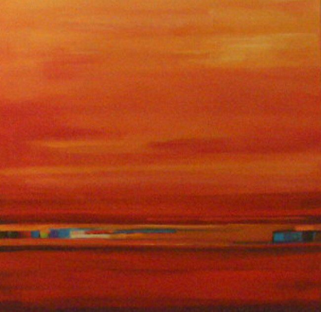 PAINTED DESERT  24&quot;x24&quot;