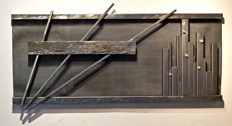 CITY OF DREAMS Wall Sculpture 20x48x2.5
