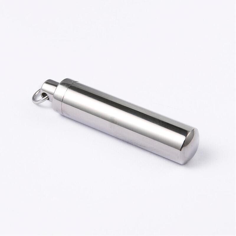 SILVER STAINLESS URN PENDANT