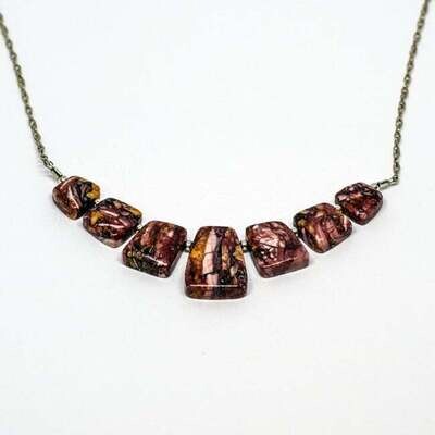 SILVER NECKLACE NAVAJO - RB