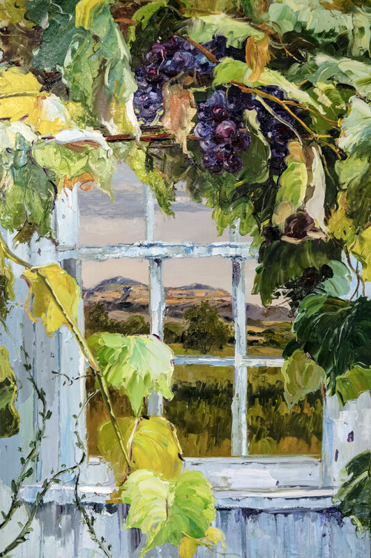 LAND OF WINE 36&quot; x 24&quot;