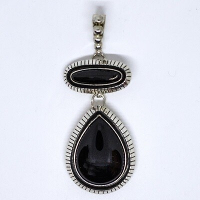 SILVER PENDANT NAVAJO - ALEX BEGAY