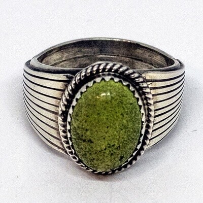 SILVER RING NAVAJO - RB - SIZE 9.5