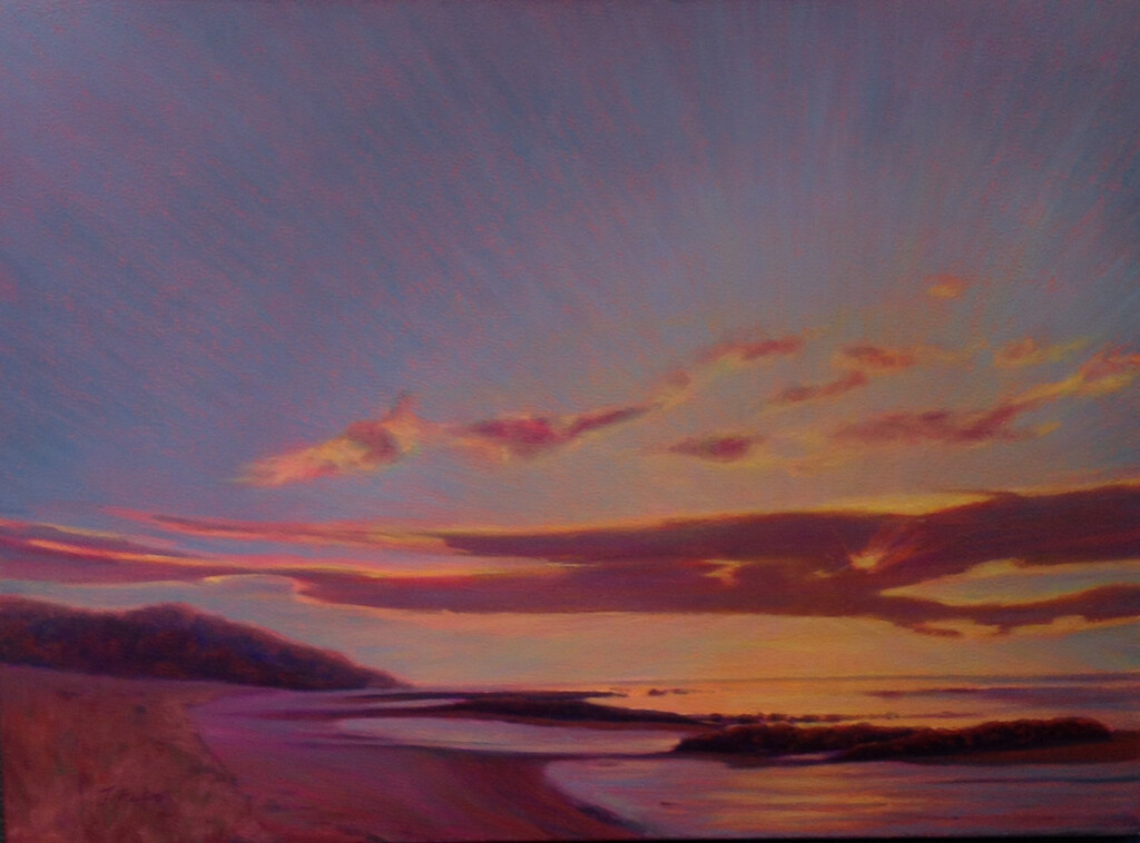 SUNSET REPOSE 30&quot;x40&quot;