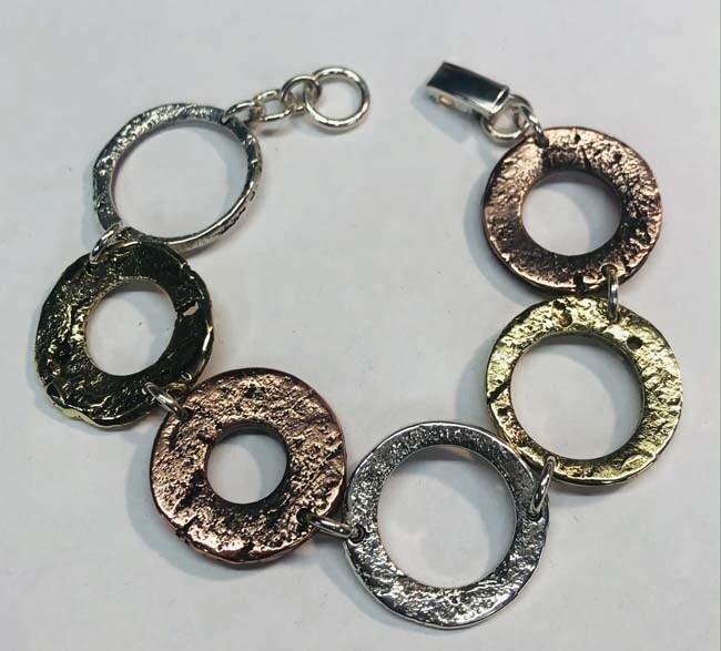 MIXED METALS BRACELET KAB40