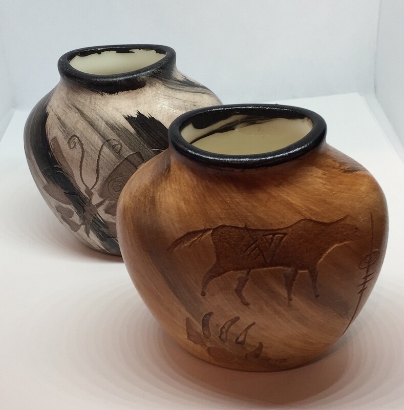 "MINI TALES" Petroglyph Pottery