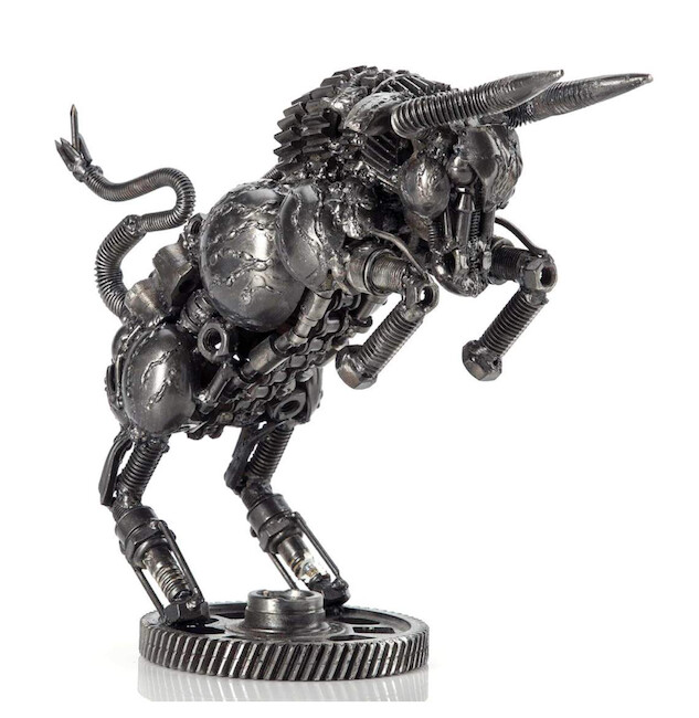CHARGING BULL