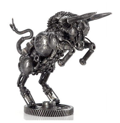 CHARGING BULL