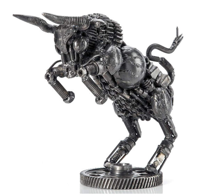 CHARGING BULL