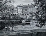 SEINE RIVER, PARIS 36&quot; x 48&quot;