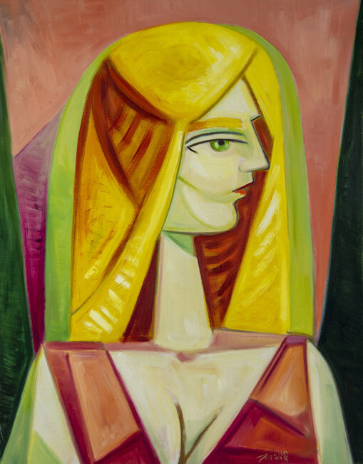 BLONDE MODEL 20&quot;x16&quot;