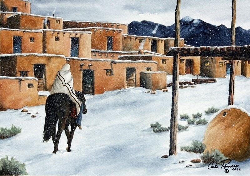 A SACRED PLACE 17.5&quot; x 22&quot;