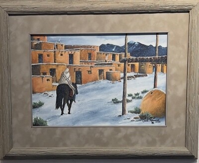 A SACRED PLACE 17.5" x 22"