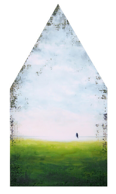 &quot;UNBOUND&quot; 15x8 Mixed Media