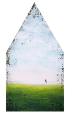 &quot;UNBOUND&quot; 15x8 Mixed Media