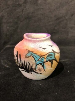 &quot;SW MINI TALES&quot; Painted Pottery 3.5x3.5
