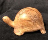 &quot;MED. TURTLE&quot; Petroglyph Pottery 5.5x4