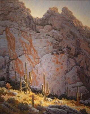 &quot;SOARING MOUNTAINS&quot; 30x24 Oil on Canvas Framed
