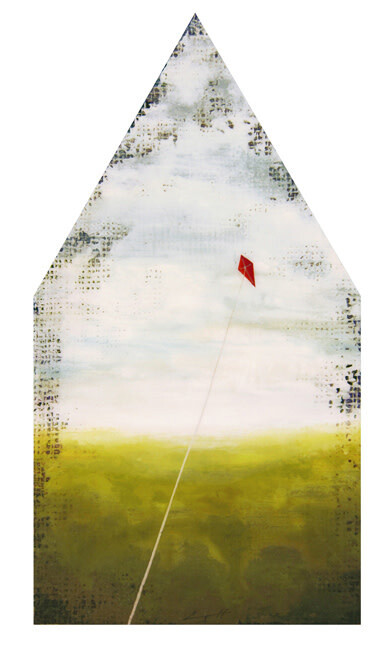 &quot;HIGH FLYIN&quot; 15X8 Mixed Media