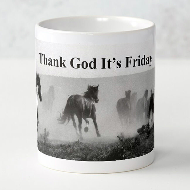 MUG &quot;THANK GOD IT&#39;S FRIDAY&quot;
