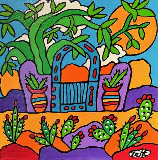 THE GATE 14&quot; x 14&quot;