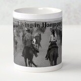 MUG &quot;LIVING IN HARMONY&quot;