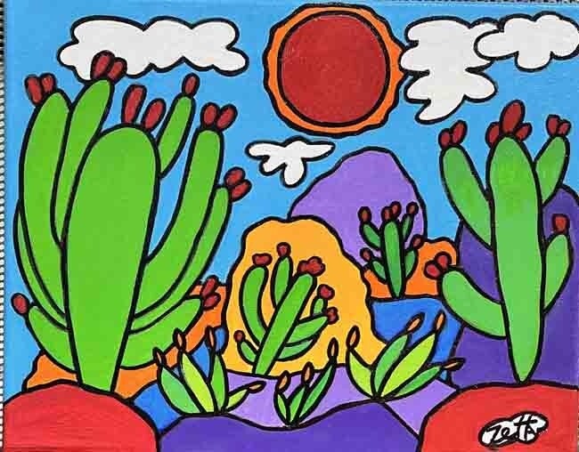 RED SUN 11&quot;x14&quot;