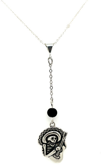 MARIACHI SUGAR SKULL NECKLACE