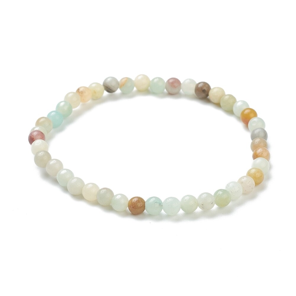AMAZONITE STRETCH BRACELET FJB111