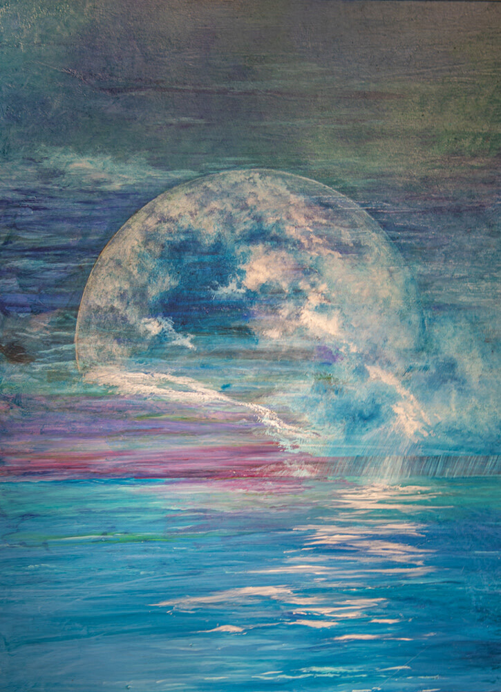 TOMORROW NEVER COMES 40&quot; x 30&quot;