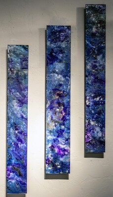 JUST BLUE I 36" x 5"