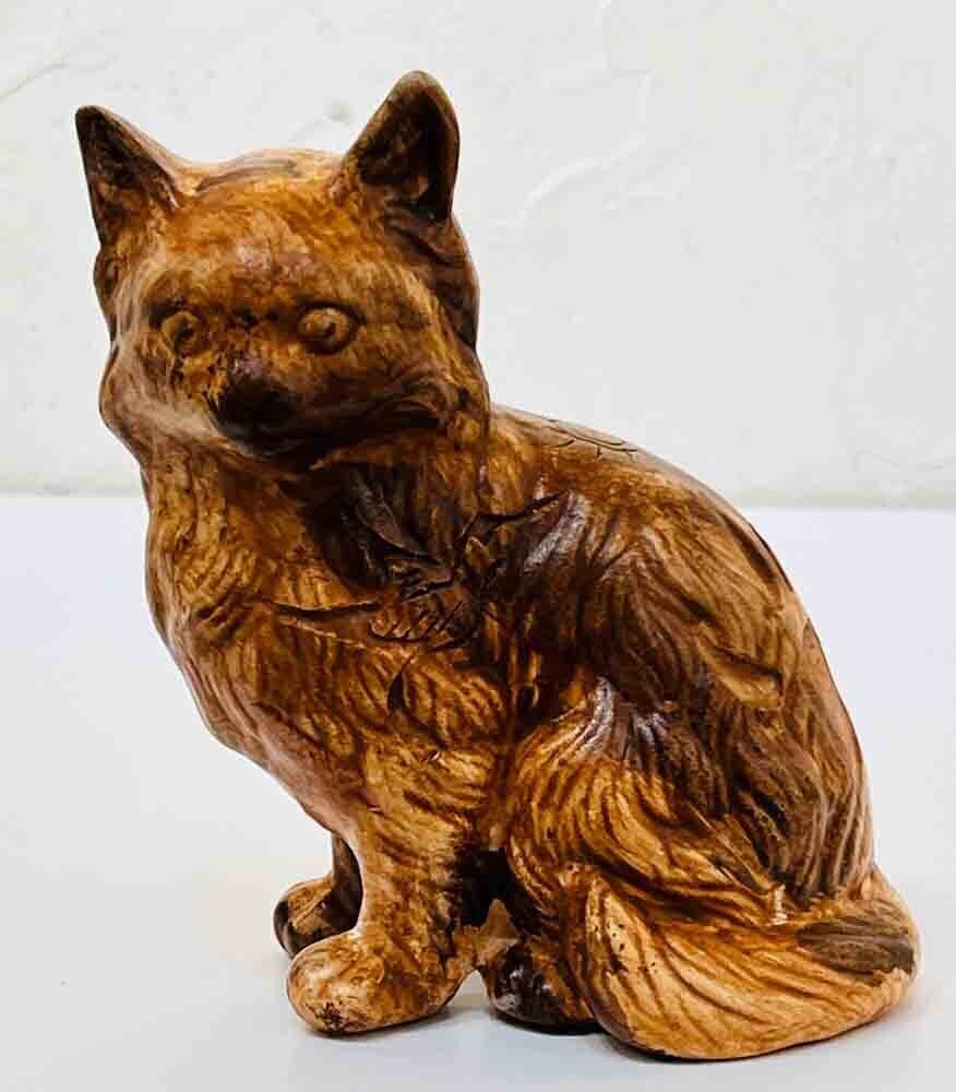 &quot;KITTEN&quot; Petroglyph Pottery 5x4