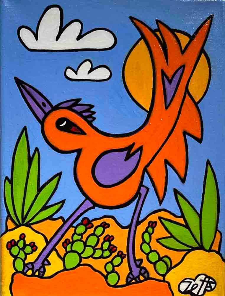 ORANGE ROADIE 12&quot; x 9&quot;