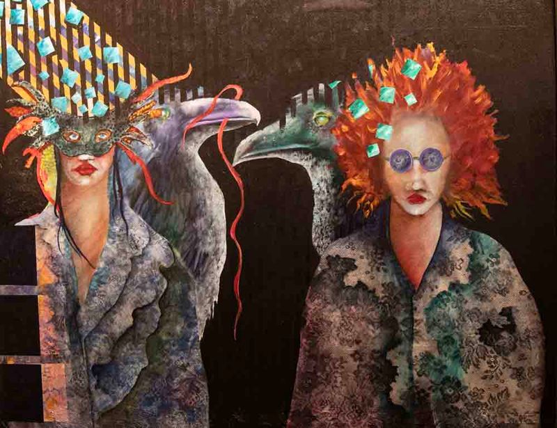 OLD CROWNIES 40&quot;x50&quot;