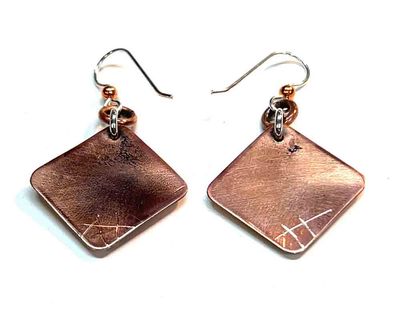 MIXED METALS EARRINGS KAE222