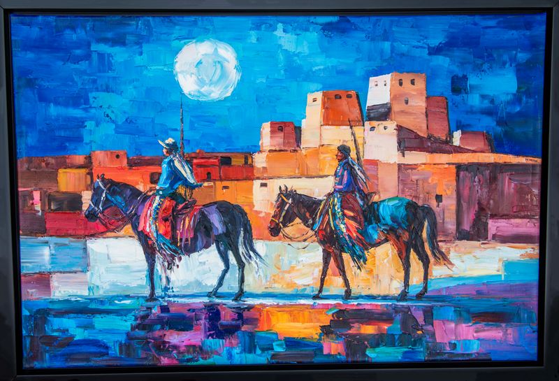 THE LONG JOURNEY 24&quot; x 36&quot;