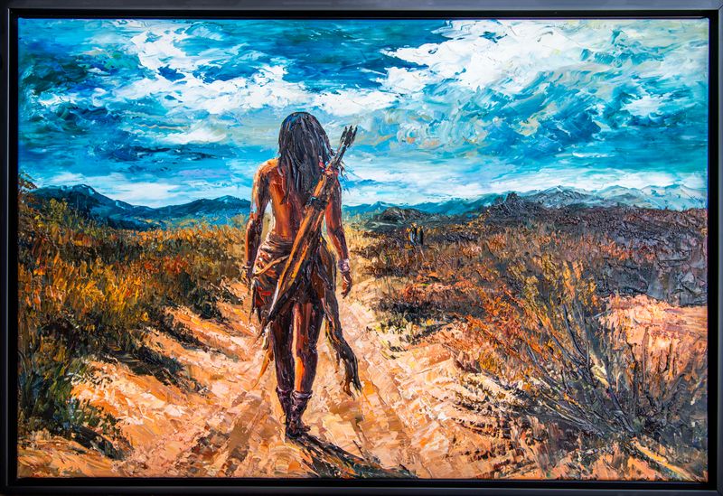 THE HUNTRESS 24&quot; x 36&quot;