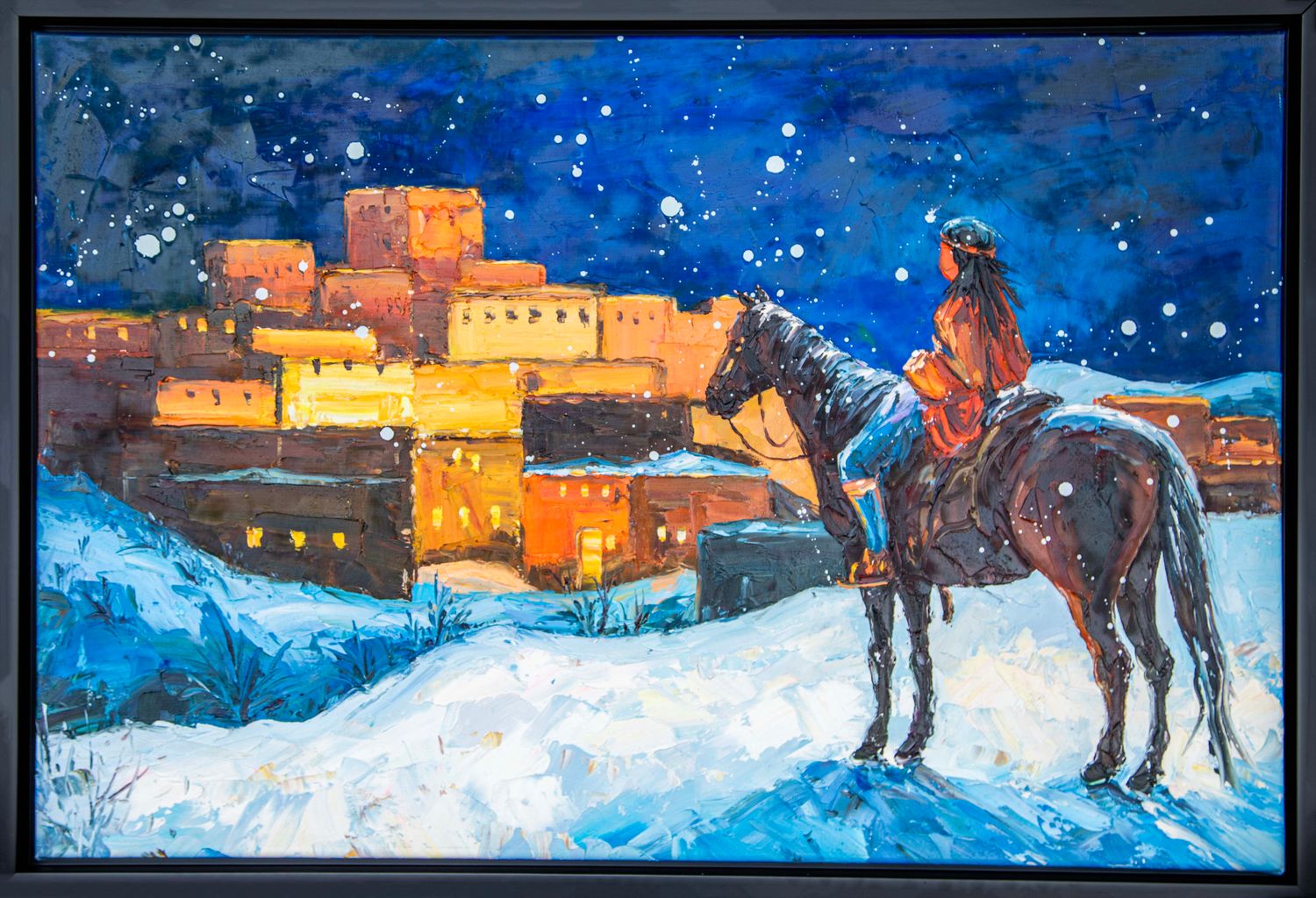 Village Warmth 24&quot; x 36&quot;