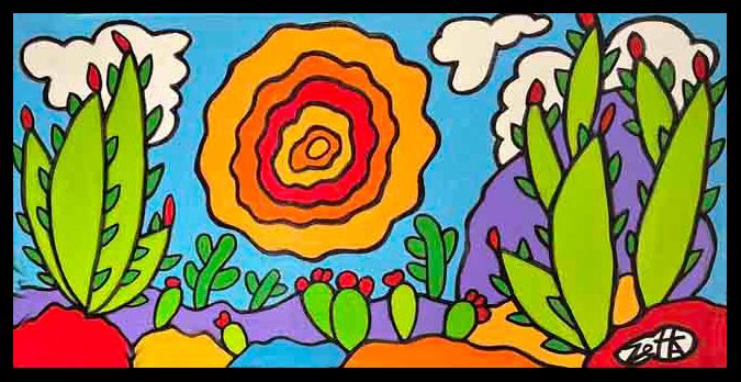 DESERT JOY 10&quot; x 20&quot;